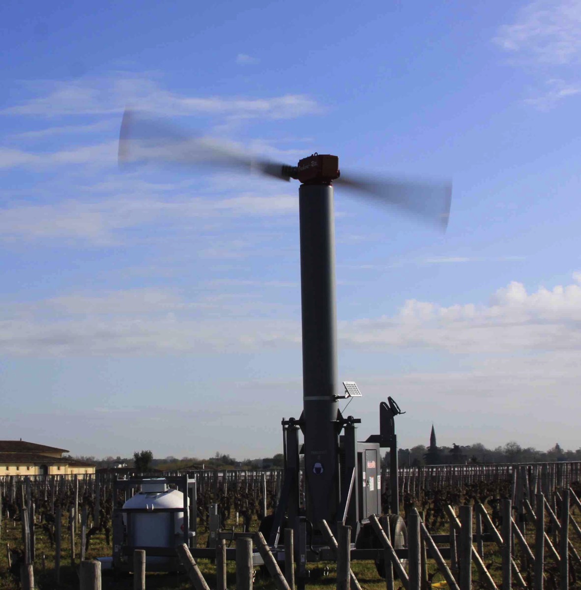 De windverplaatsing veroorzaakt door de mobiele machine blijft outstanding voor uw vorstbescherming